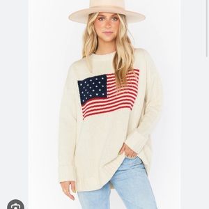 Show me your mumu fireside American flag swearer size medium